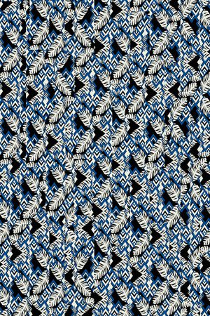 几何印花华亿平台图片