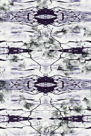 水彩花卉印花华亿平台图片