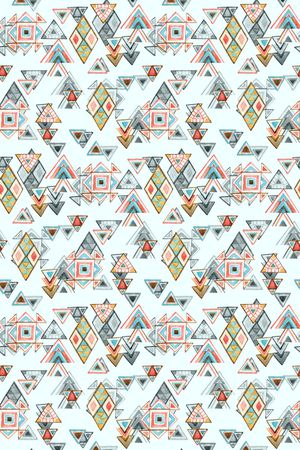 几何印花华亿平台图片