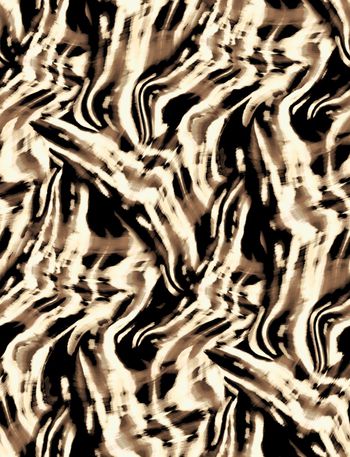 动物纹印花华亿平台图片