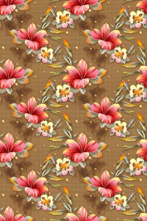 抽象印花华亿平台图片