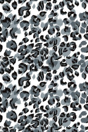 动物纹印花华亿平台图片