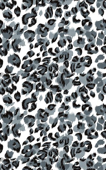 动物纹印花华亿平台图片