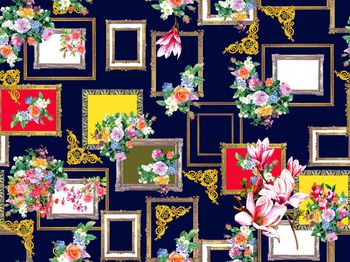 动物纹印花华亿平台图片