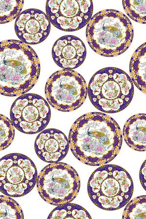 几何印花华亿平台图片