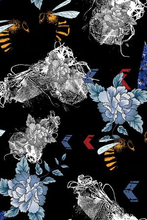 潮牌印花华亿平台图片