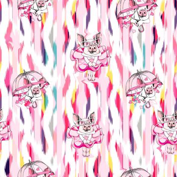 几何印花华亿平台图片