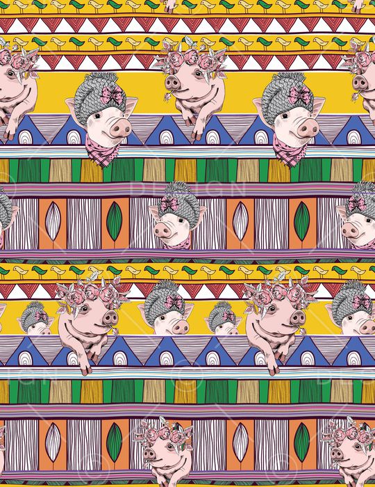 几何印花华亿平台图片