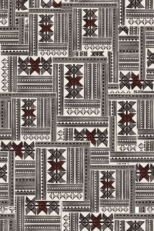 几何印花华亿平台图片