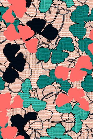 几何印花华亿平台图片