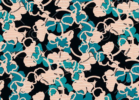 几何印花华亿平台图片