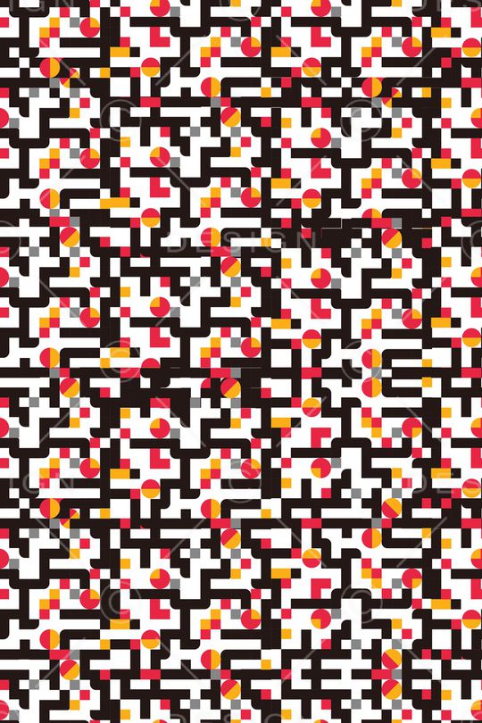 几何印花华亿平台图片