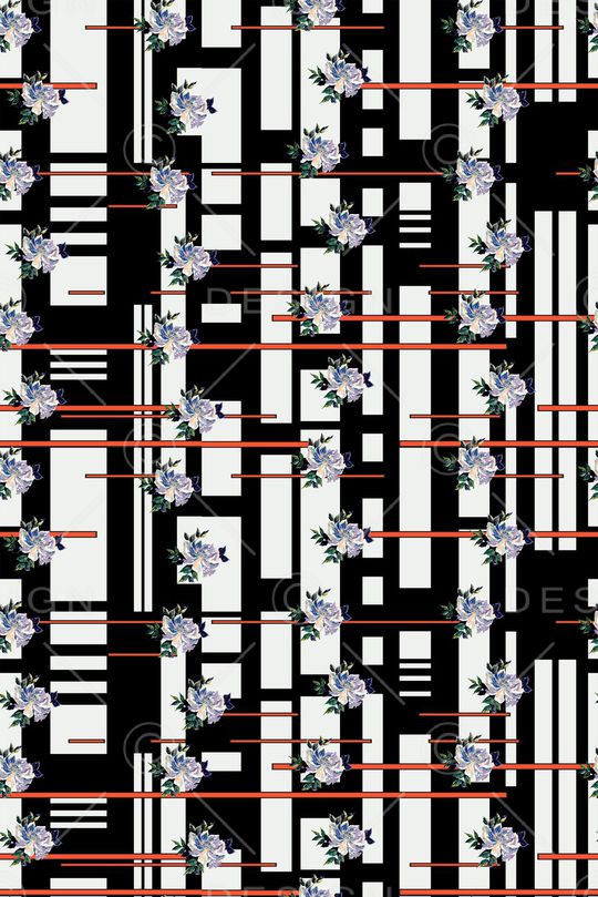 几何印花华亿平台图片