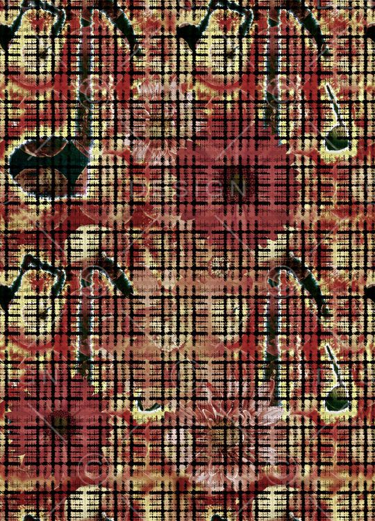 格子印花华亿平台图片