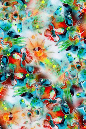 数码华亿平台印花华亿平台图片