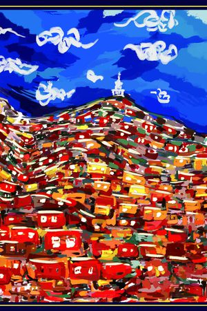 建筑印花华亿平台图片