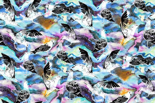 抽象印花华亿平台图片