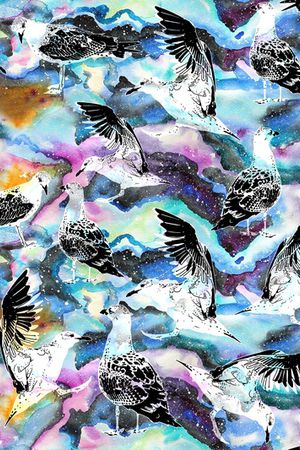 抽象印花华亿平台图片