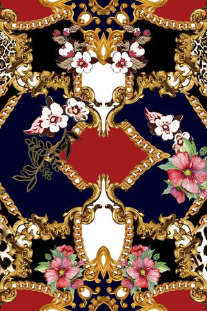 链条印花华亿平台图片