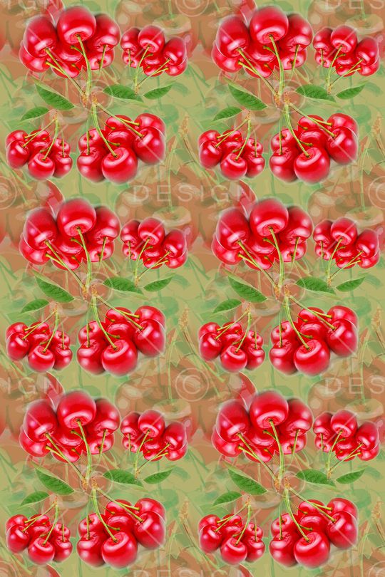 樱桃印花华亿平台图片