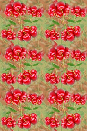 樱桃印花华亿平台图片