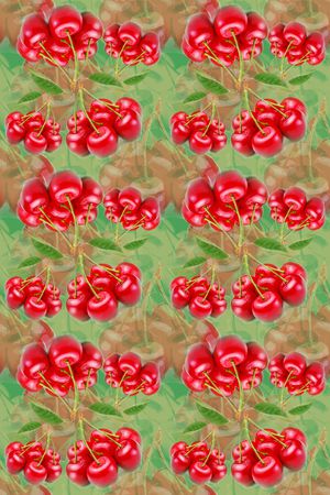 樱桃印花华亿平台图片