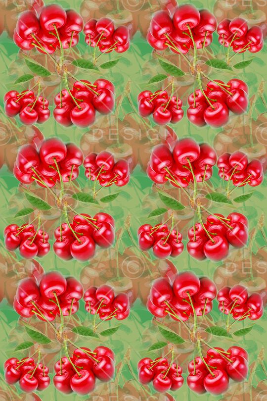 樱桃印花华亿平台图片