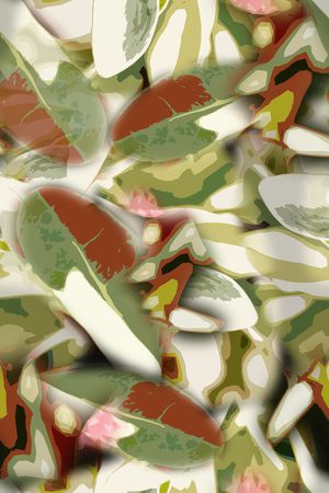 迷彩图案印花华亿平台图片