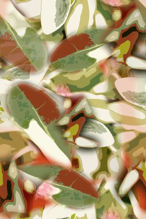 迷彩图案印花华亿平台图片