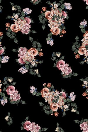 春夏华亿平台印花华亿平台图片