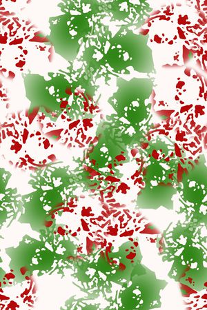 抽象花卉印花华亿平台图片