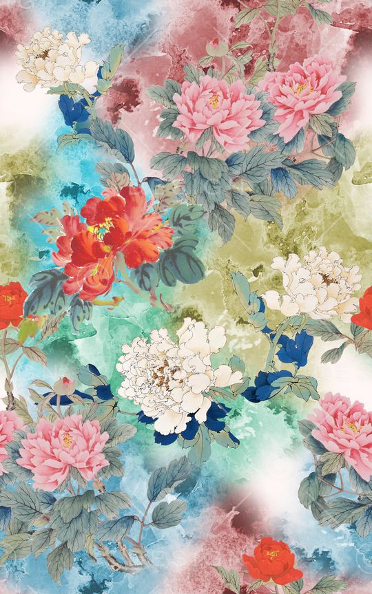 炫彩印花华亿平台图片