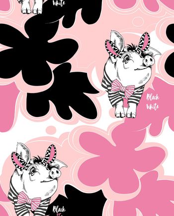 几何印花华亿平台图片