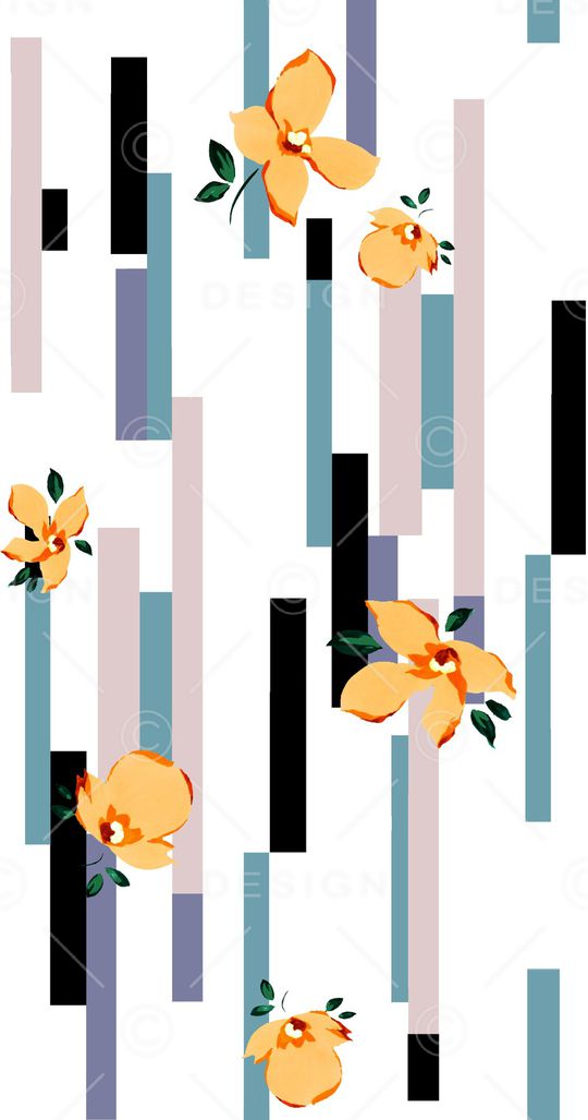 几何印花华亿平台图片