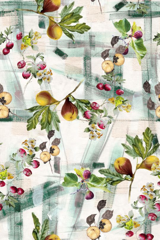 抽象印花华亿平台图片