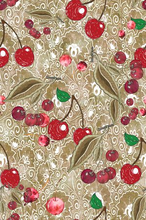 水果印花华亿平台图片