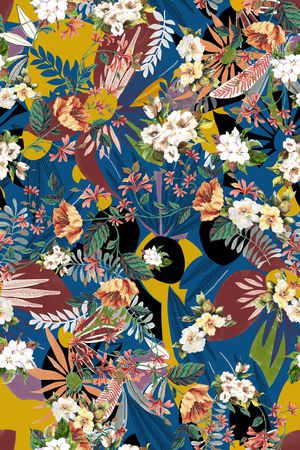 几何印花华亿平台图片