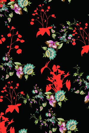 花瓣印花华亿平台图片