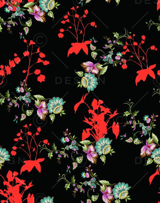 花瓣印花华亿平台图片