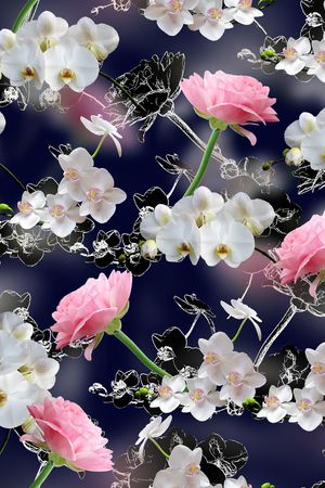 数码华亿平台印花华亿平台图片