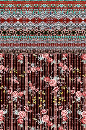 定位花印花华亿平台图片