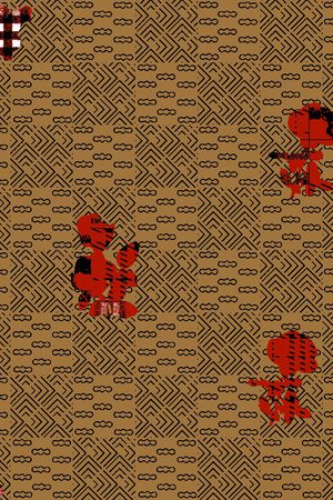 几何印花华亿平台图片