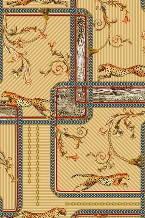 大牌风印花华亿平台图片