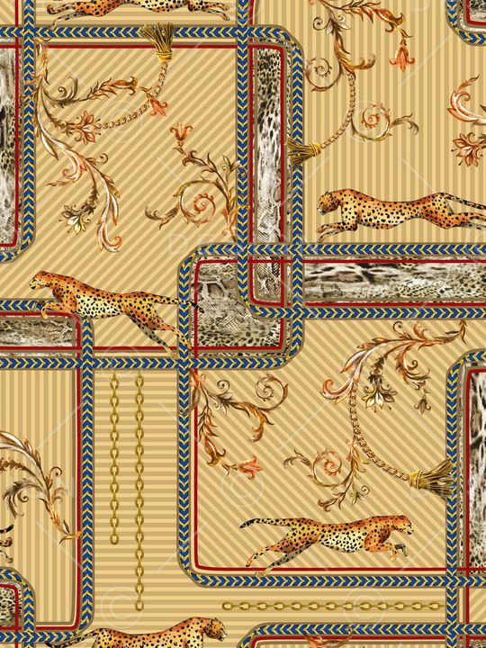 大牌风印花华亿平台图片