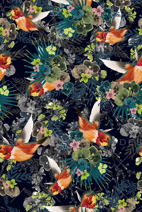 热带华亿平台印花华亿平台图片