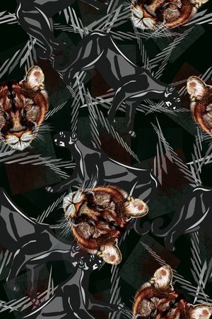 老虎印花华亿平台图片