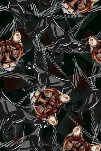 老虎印花华亿平台图片