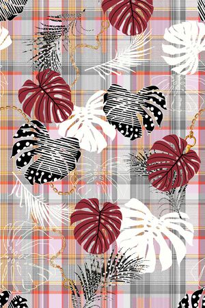 风景景观印花华亿平台图片