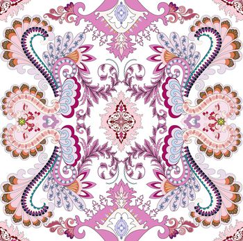 古典花纹印花华亿平台图片