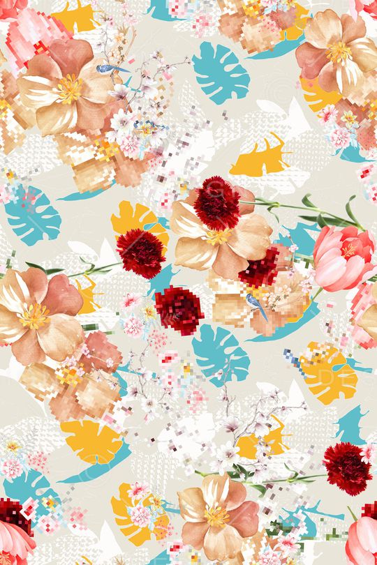 时尚印花华亿平台图片